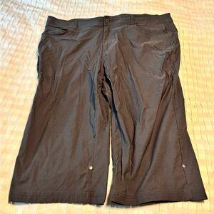 Prana Dark Gray Women's Bermudas